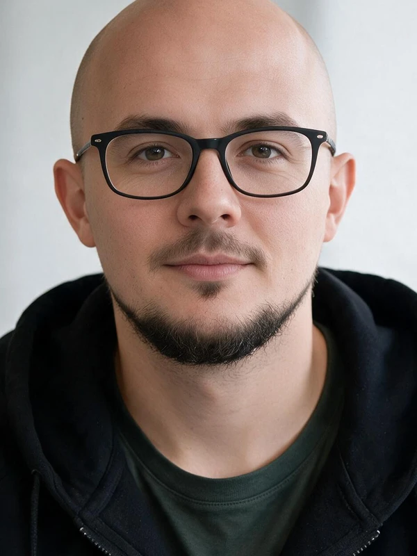Porträt von Asmir Sinanovic.